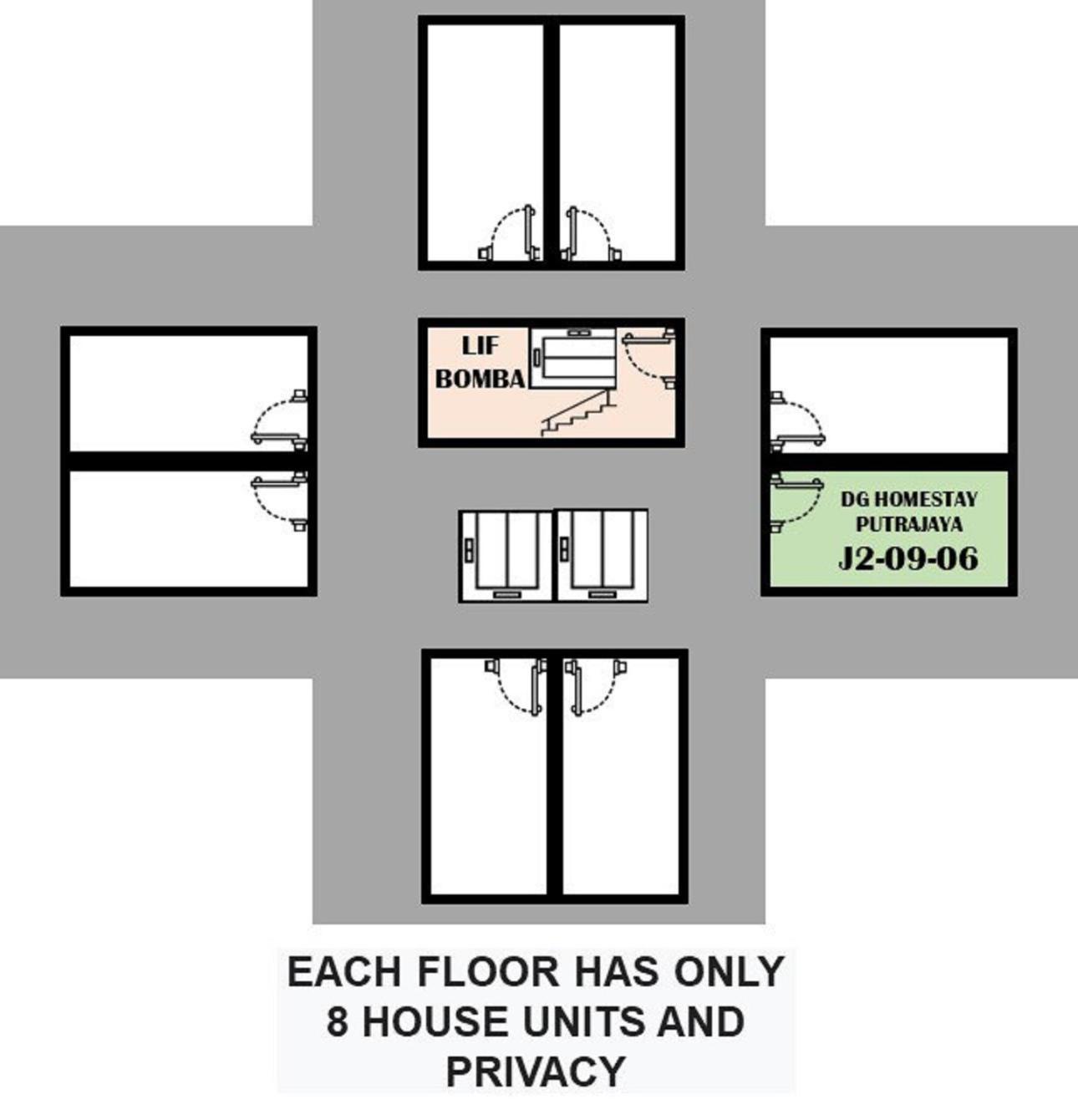 DG Homestay Putrajaya Luaran gambar